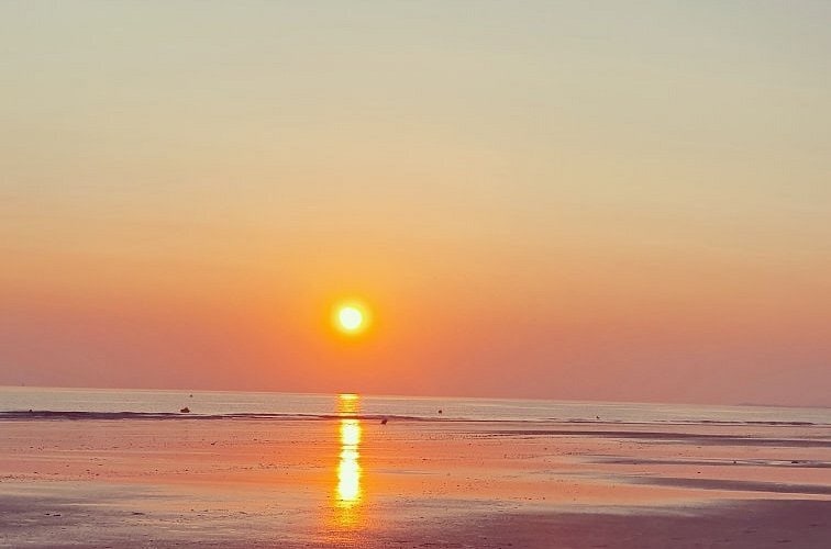 Coucher de soleil sur l’océan