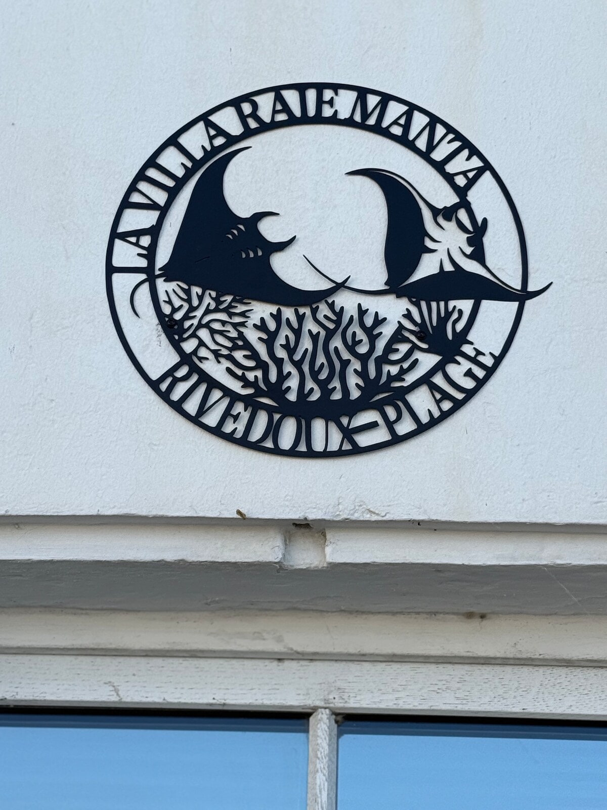 Extérieur de Villa Raie Manta près de l’océan