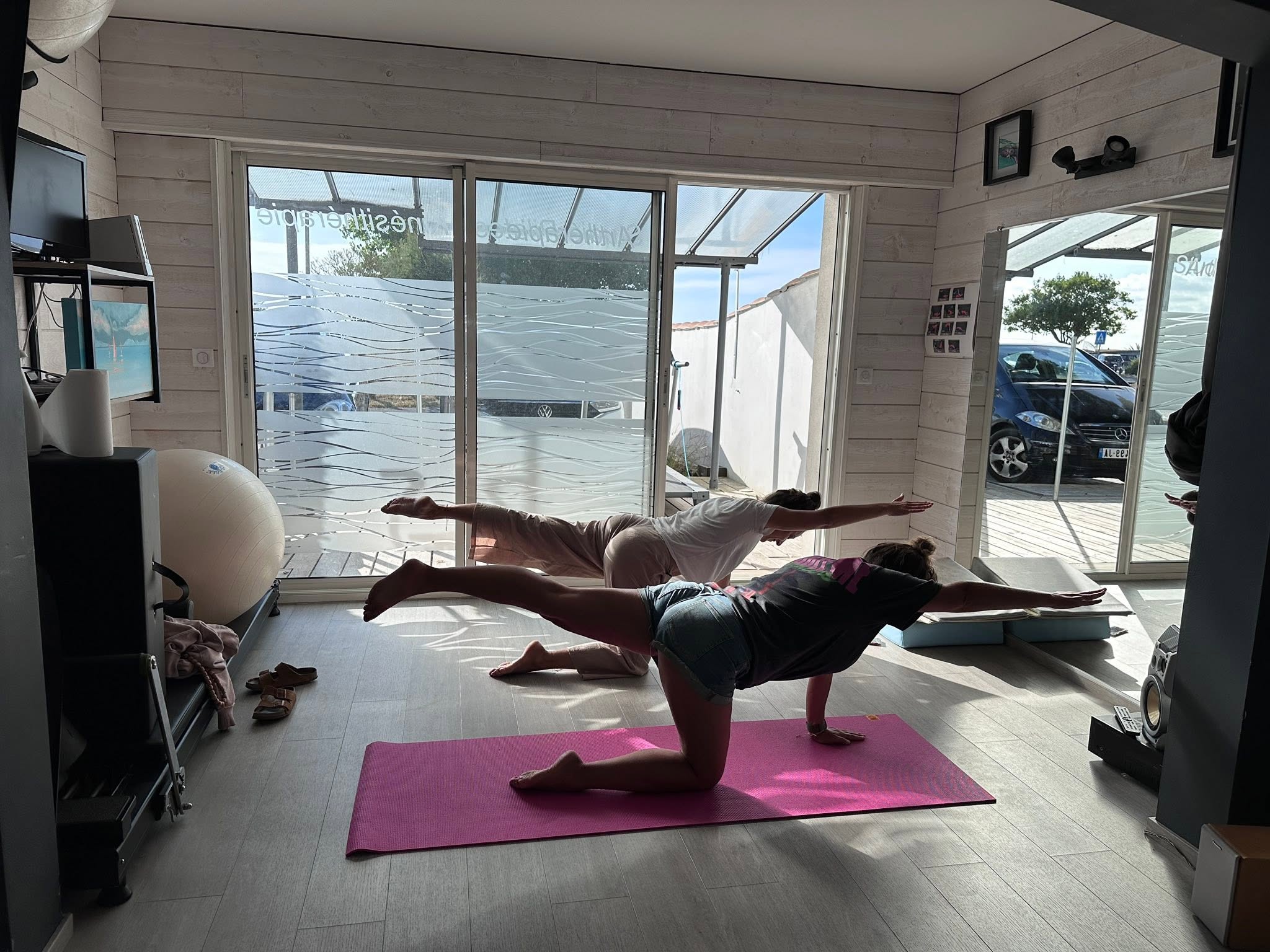 Séance de gymnastique encadrée chez Ré Eduk Coach