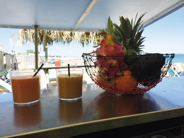 Un cocktail après une sortie en mer, autre moment authentique