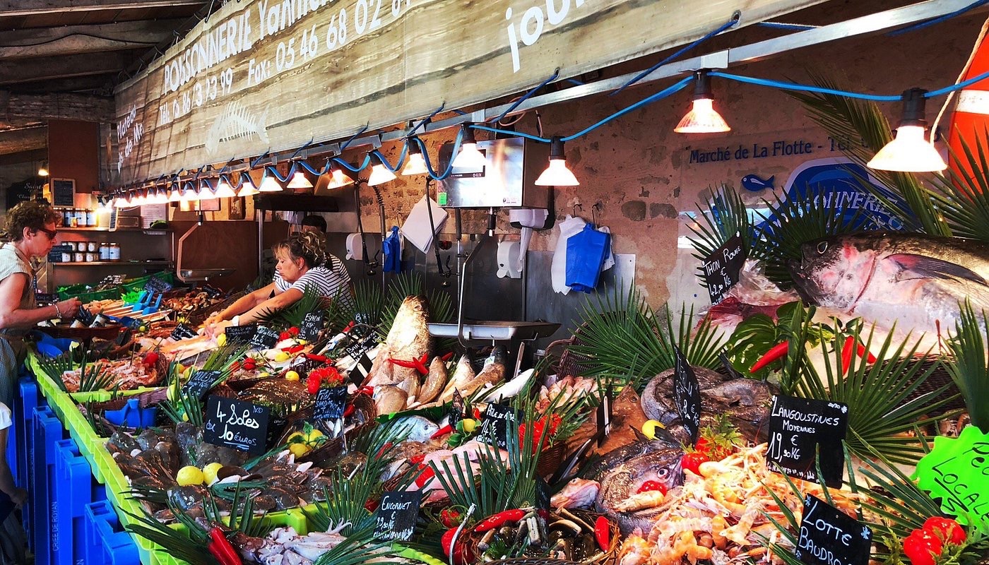 Poissonnerie du marché de La Flotte