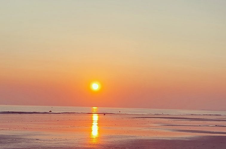 Coucher de soleil sur l’océan